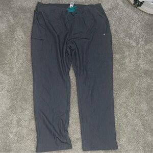 FIGS grey scrub pants xxl
